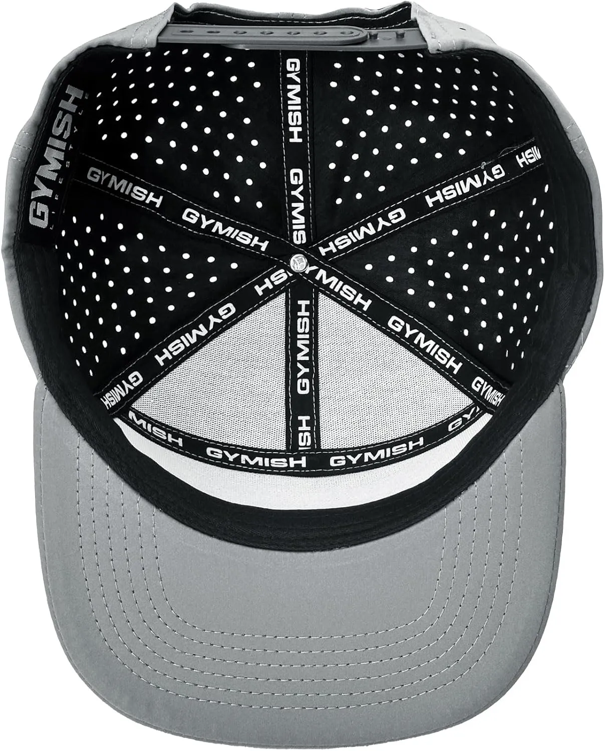 Gym Weight Plate Workout Hat for Men Classic 7 Panel Laser Vented Snapback Hat Mens Gifts