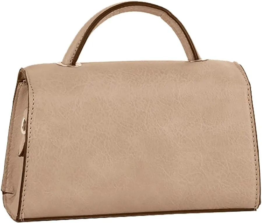 HANDBAG EXPRESS Satchel Bags Handbags Purse for Women Crossbody Vegan Leather