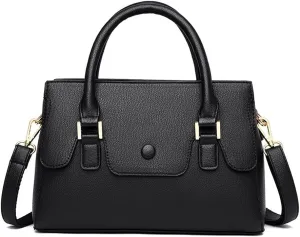 Handbags for Women Top Handle Handbag Leather Satchel Medium Tote Bags Shoulder Bag Crossbody Bag Ladies Purses