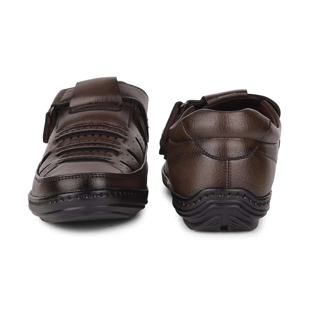 Healers Brown Casual Sandal For Men ERL-19 By Liberty