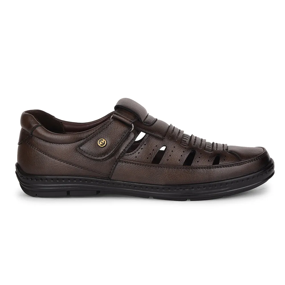 Healers Brown Casual Sandal For Men ERL-19 By Liberty