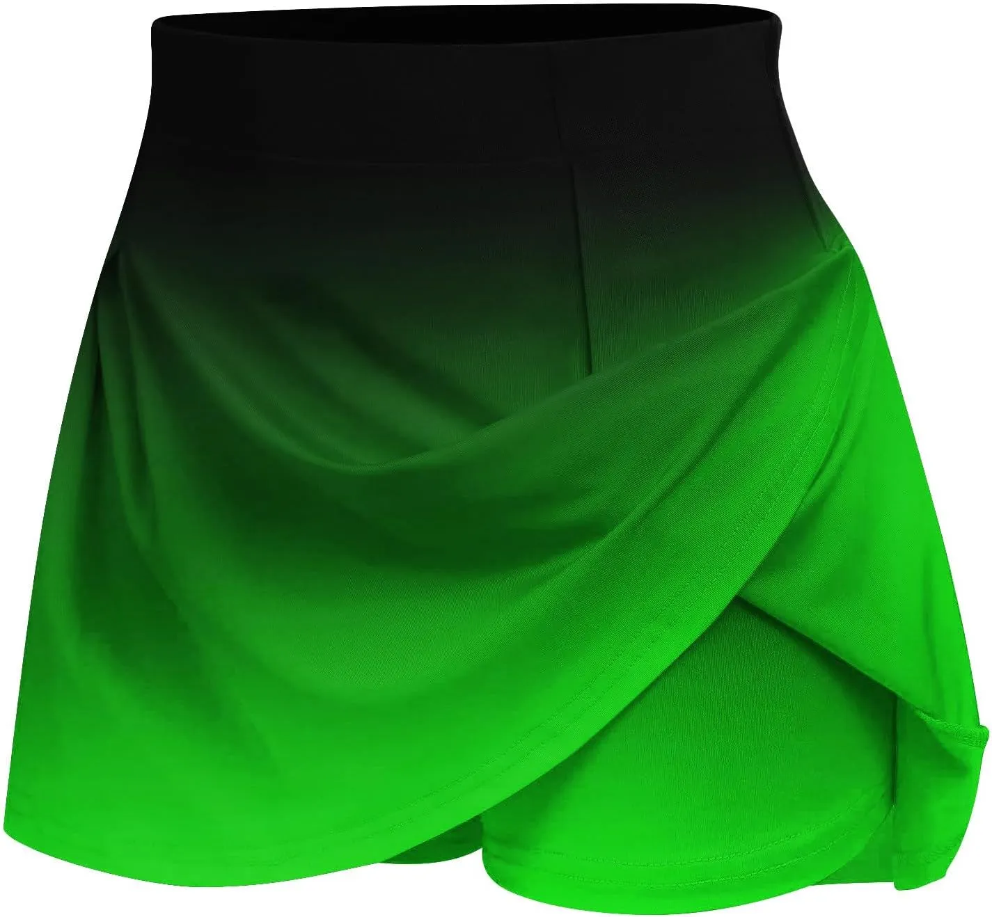 hlysgo Women Tennis Skirts High Waisted Athletic Skorts Summer Running Workout Skort Shorts 2 in 1 Sport Pickleball Shorts