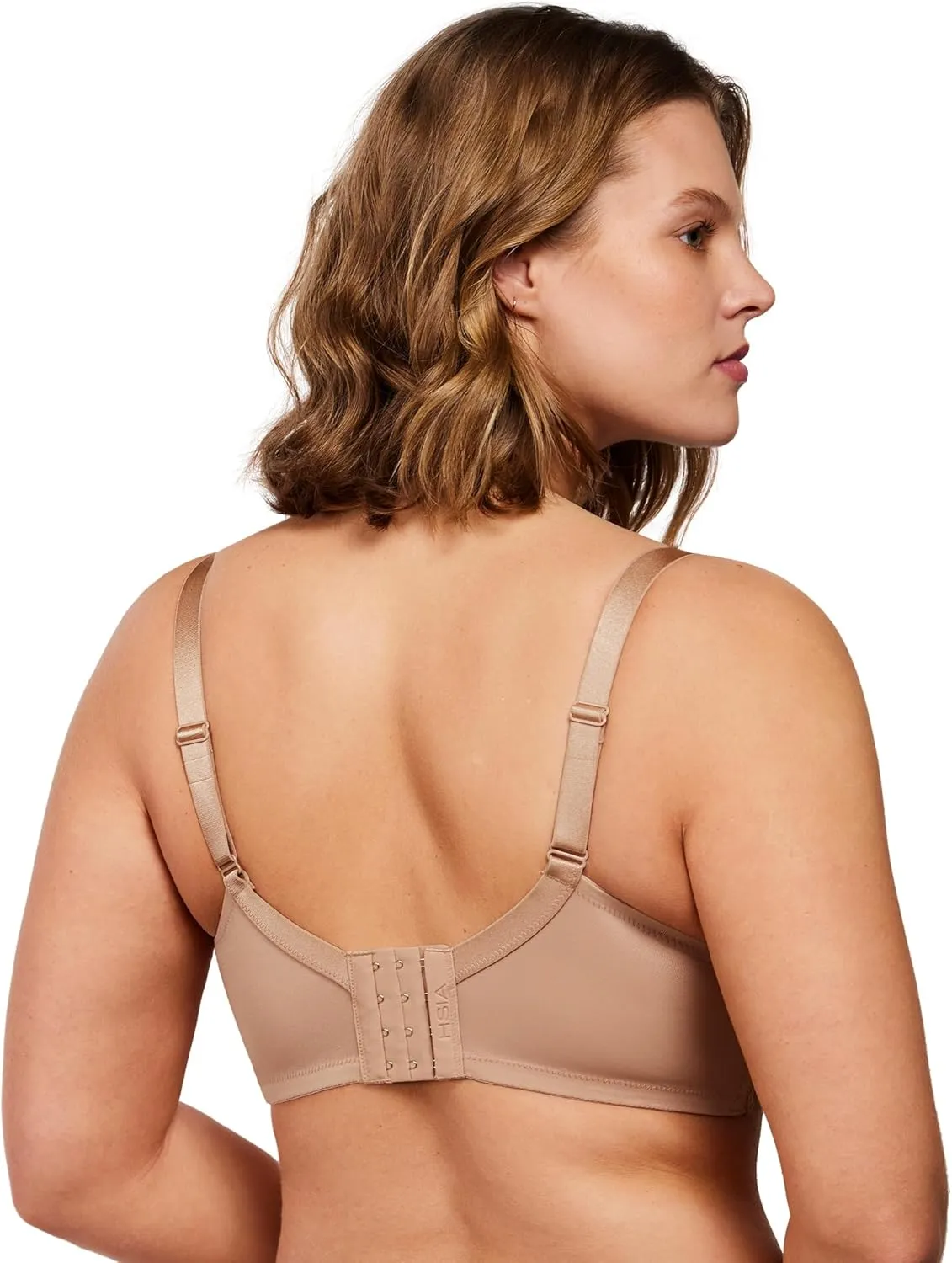 HSIA Minimizer Bras for Women Full Coverage, Unlined Lace Sexy Plus Size Underwire Bra for Large Breasts
