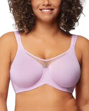 HSIA Minimizer Bras for Women Plus Size, Full Coverage Coolcomfort T Shirt Unlined Bra with Underwire for Heavy Breast