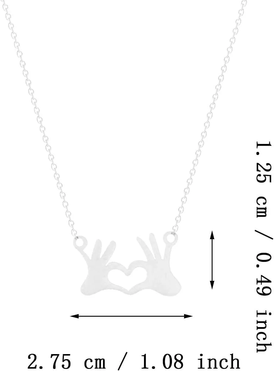 iLH Color Changing Butterfly Necklace For Women Clasp Temperature Sensing Color Changing Pendant Necklaces Jewelry Gift