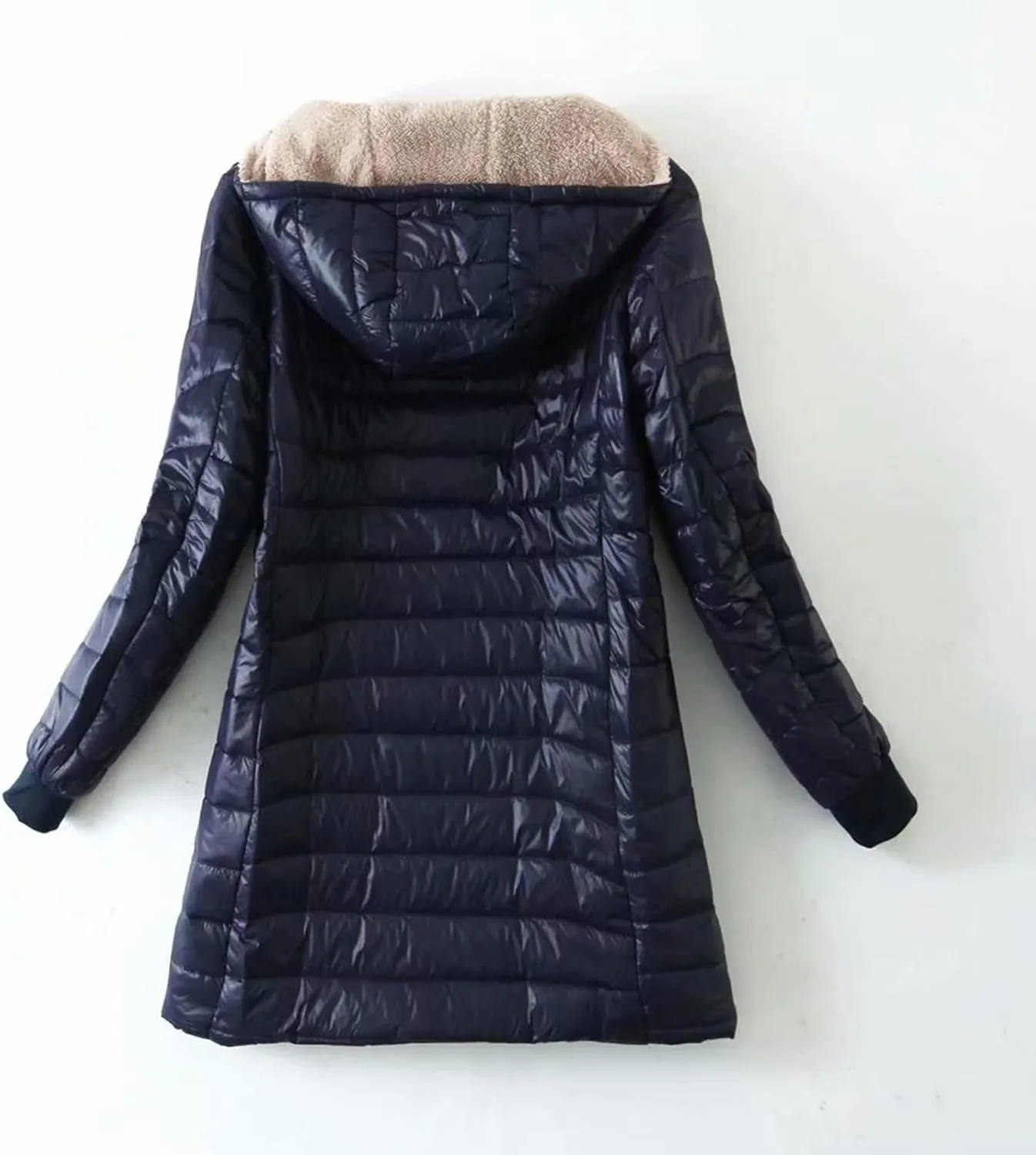 JEGULV Puffer Jacket Womens 2025 Winter Warm Lightweight Down Coats Lightweight Slim Fit Zip Up Jacket Short Duck Down Coats