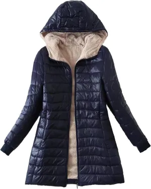 JEGULV Puffer Jacket Womens 2025 Winter Warm Lightweight Down Coats Lightweight Slim Fit Zip Up Jacket Short Duck Down Coats