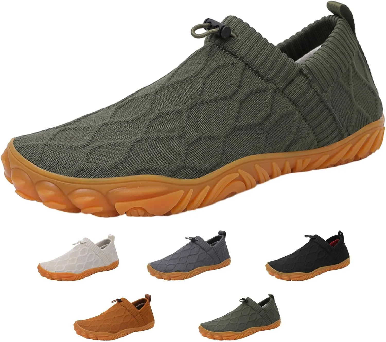 Joyoasis Water Shoes Knitted, Joyoasis Water Sneaker Shoes, Barefoot Hike Slip-On Running Training Shoes Women Men