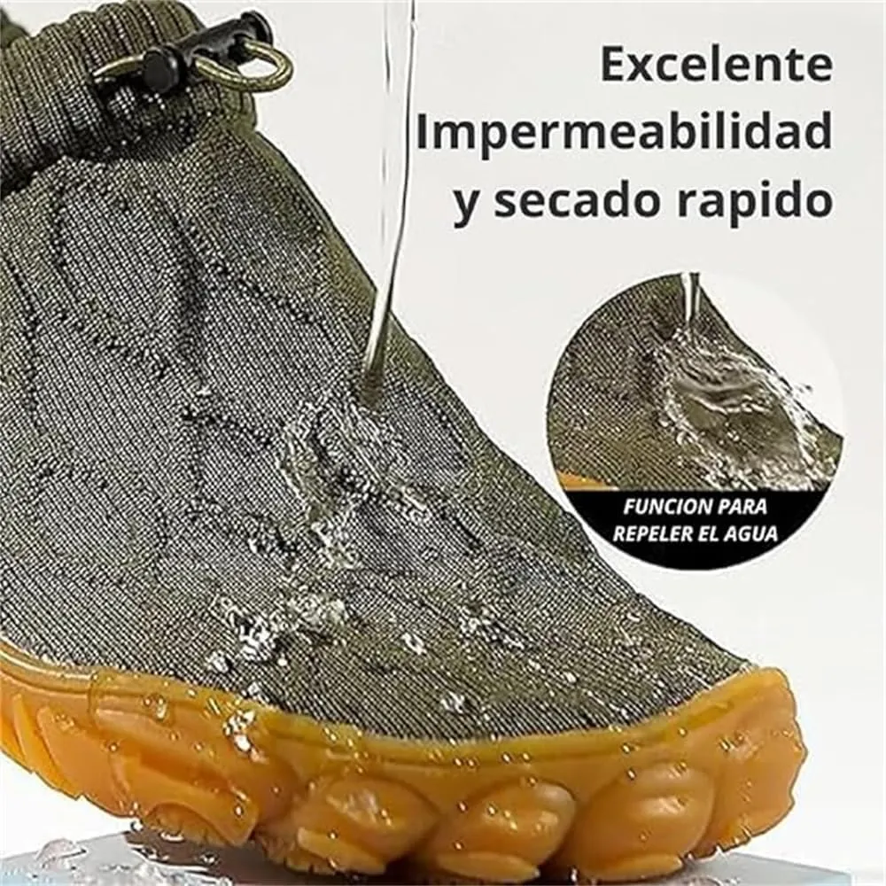 Joyoasis Water Shoes Knitted, Unisex Slip-On Shoes Outdoor Running, Quick-Drying Anti-Slip Water Shoes