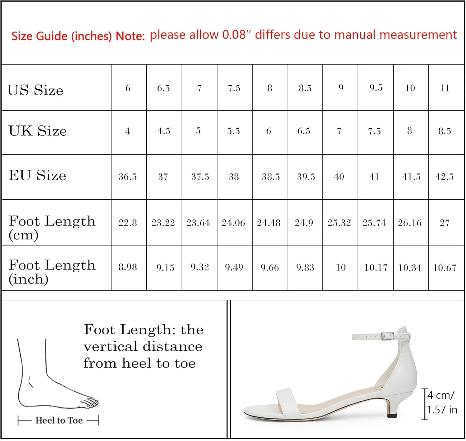 Kitten Heels for Women Heeled Sandals Round Toe Strappy Low Heels Dress Shoes