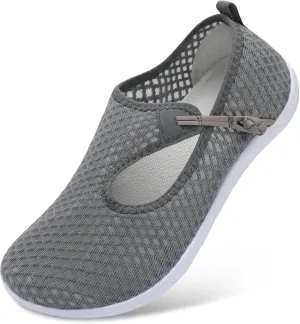 L-RUN Womens Mens Water Shoes Barefoot Aqua Socks Quick-Dry Non Slip Shoes for Beach Swim Pool River Boating Surf Yoga