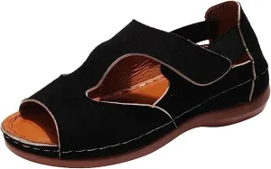 Ladmiple Sandals Women Fashion Flat Orthotic Flip Flops Comfortable Walking Arch Support Dressy Summer Cute Orthopedic Slides