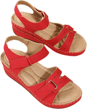 Ladmiple Womens Sandals Dressy Comfortable Summer Flip Flops Arch Support Slipper Beach Roman Open Toe Orthopedic Sandal