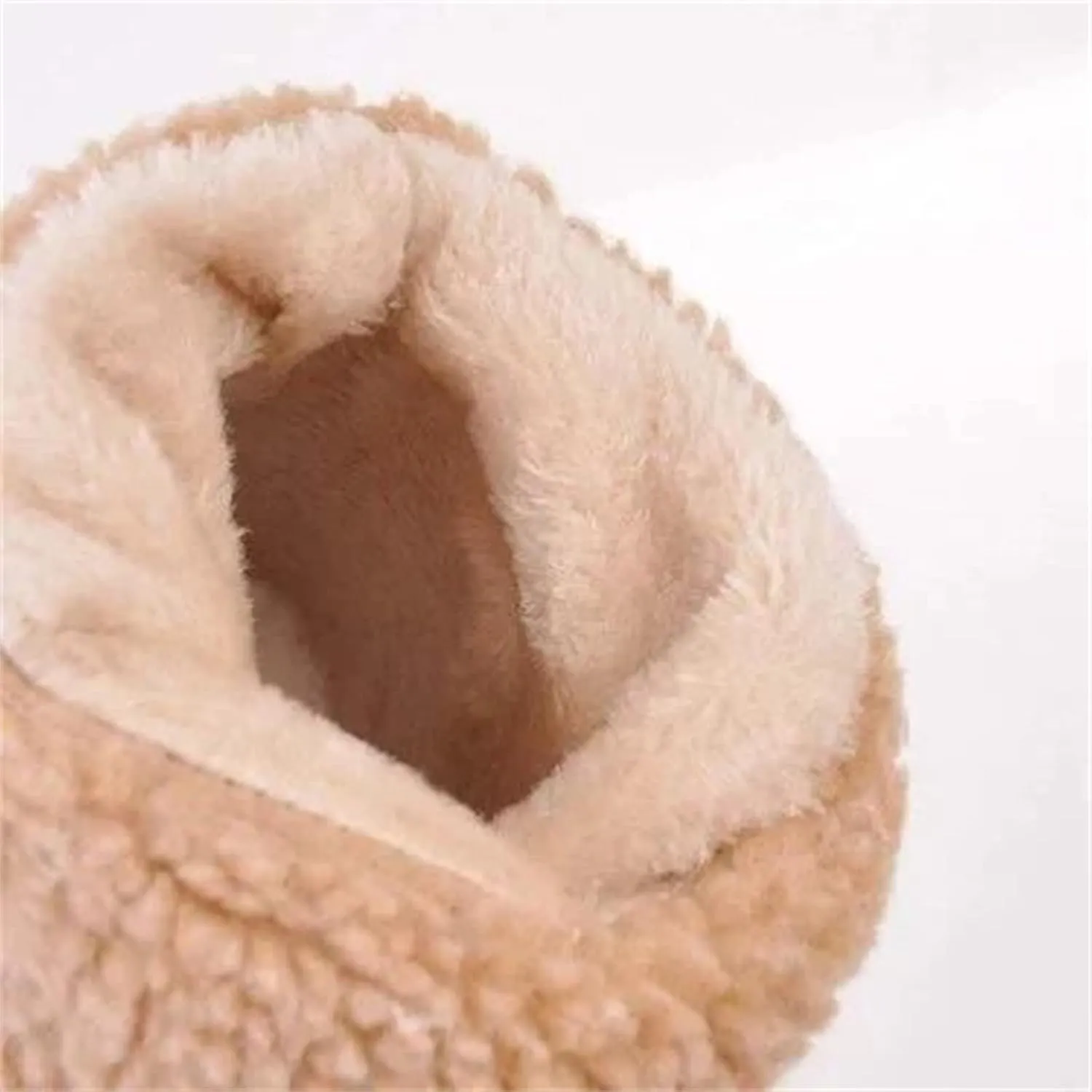 Lausiuoe Winter Boots For Women Fashion Wide Calf Snow Boots Fur Lined Warm Fuzzy booties Casual Outdoor Comfortable Shoes 2022