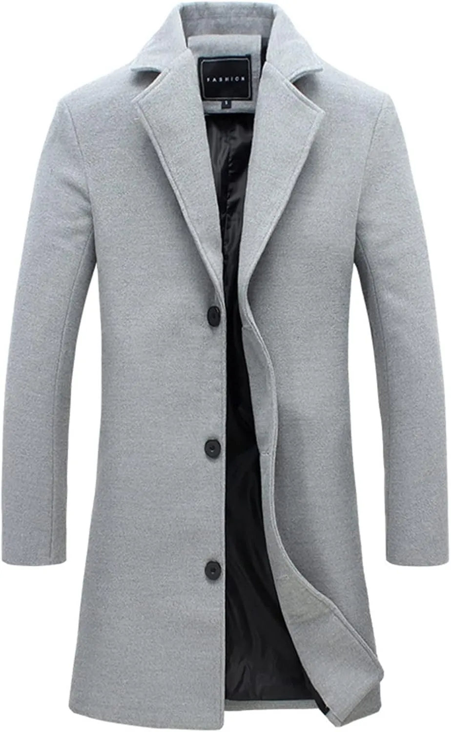 LCMTWX Coats for Men and Winter Jacket Coat Leisure Plus Size Hat Zip Pocket Cotton-Padded Warm Men's Thicken Warm Winter