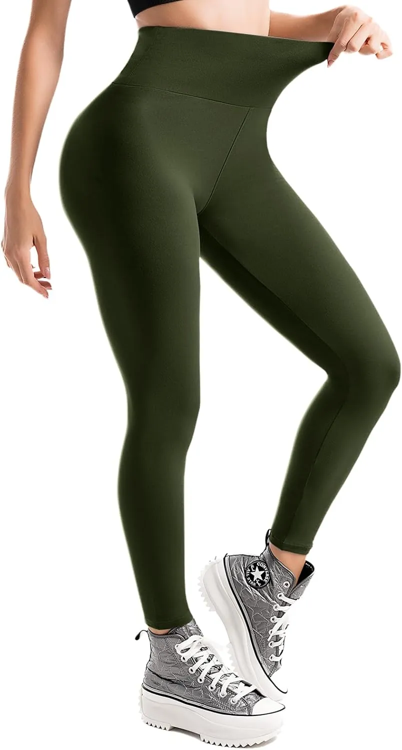 Leggings for Women, No See Through High Waisted Workout Yoga Leggings for Women