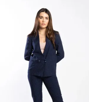 Lille Blazer - Night Stripe