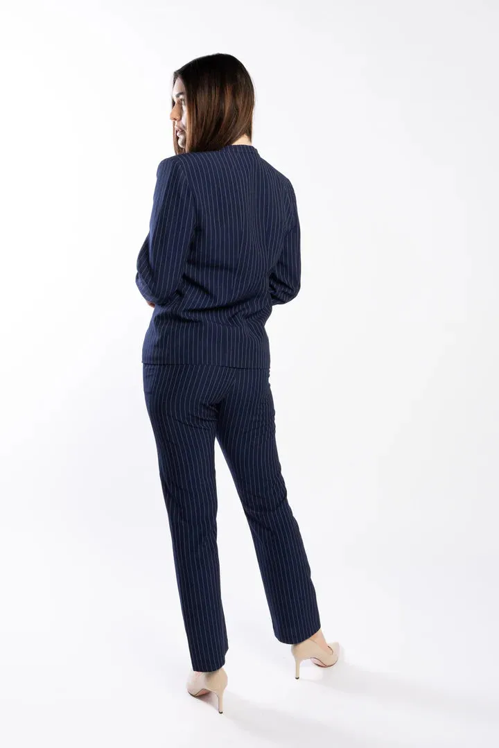 Lille Blazer - Night Stripe