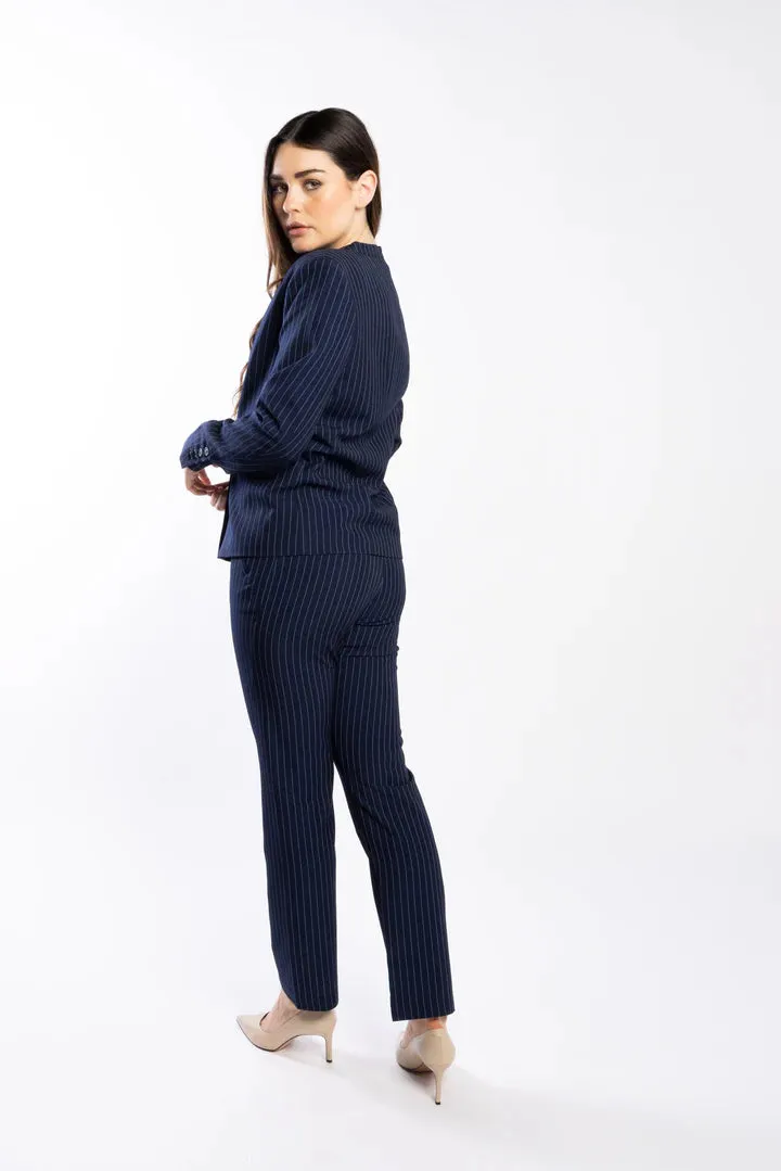 Lille Blazer - Night Stripe