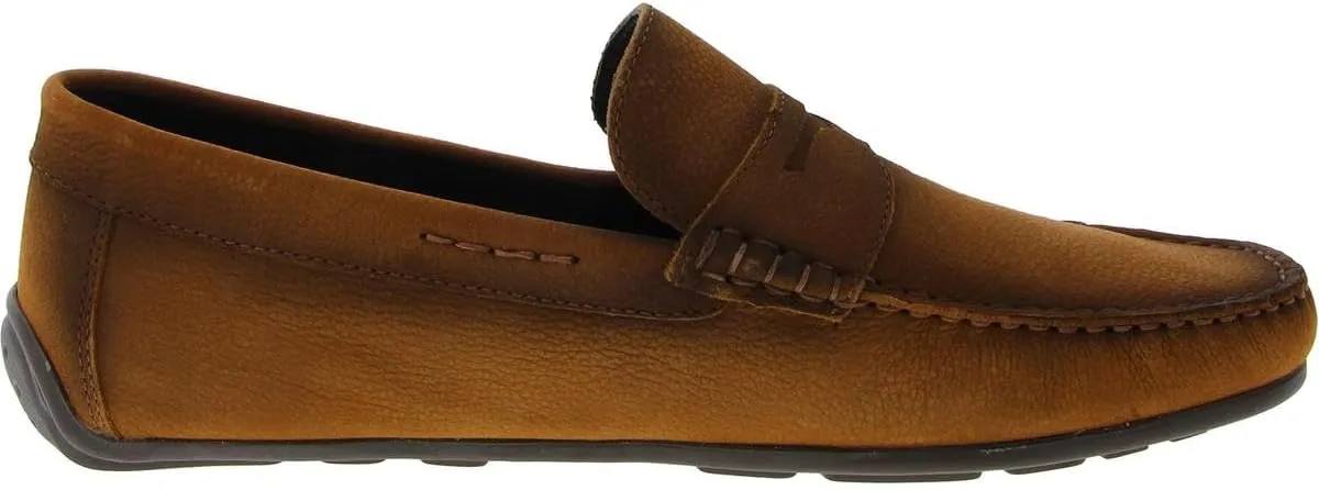 Marc Joseph New York Men's Leather Casual Slip On Penny Loafers