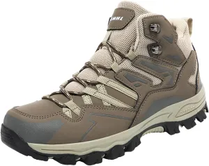 Men Autumn and Winter Hiking Shoes High Top Climbing Hiking Outdoor Shoes Casual Sports Shoes Foam Shoes
