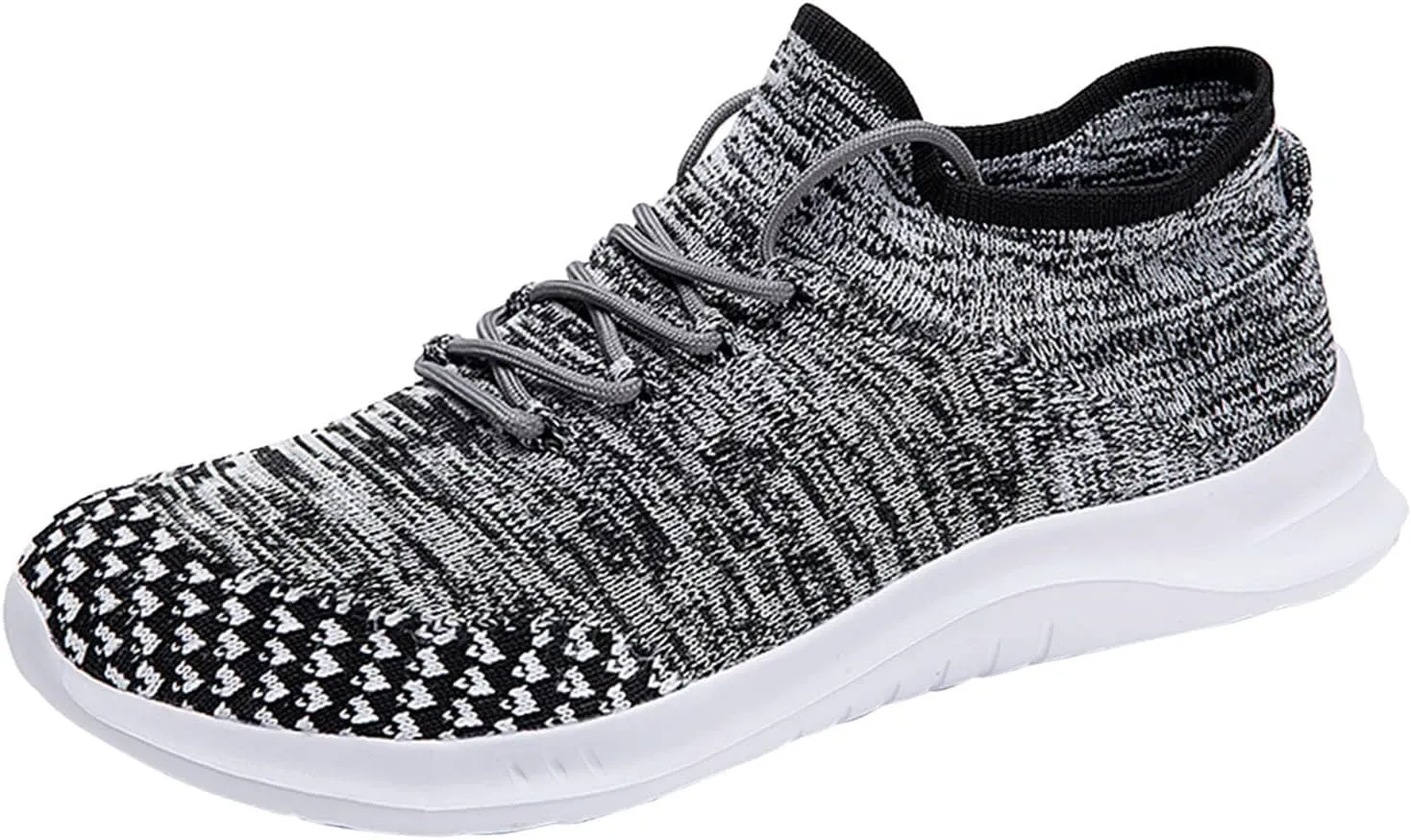 Men Slip on Walking Shoes Casual Dressy Memory Foam Breathable Lightweight Fashion Sneakers Non Slip Arch Support Vacation Workout Tennis Shoes Wide Width