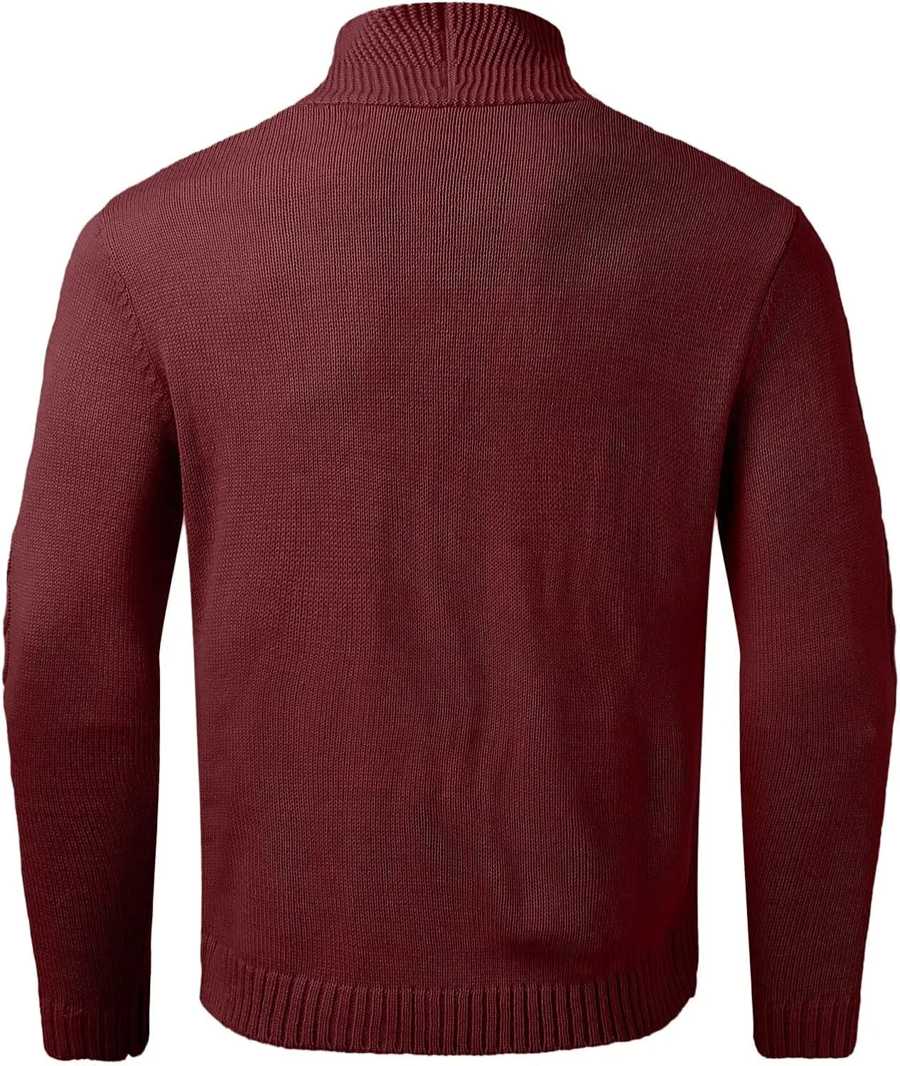 Mens Cable Knit Cardigan Sweater Shawl Loose Fit Long Sleeve Casual Cardigans Jacket Long for Men