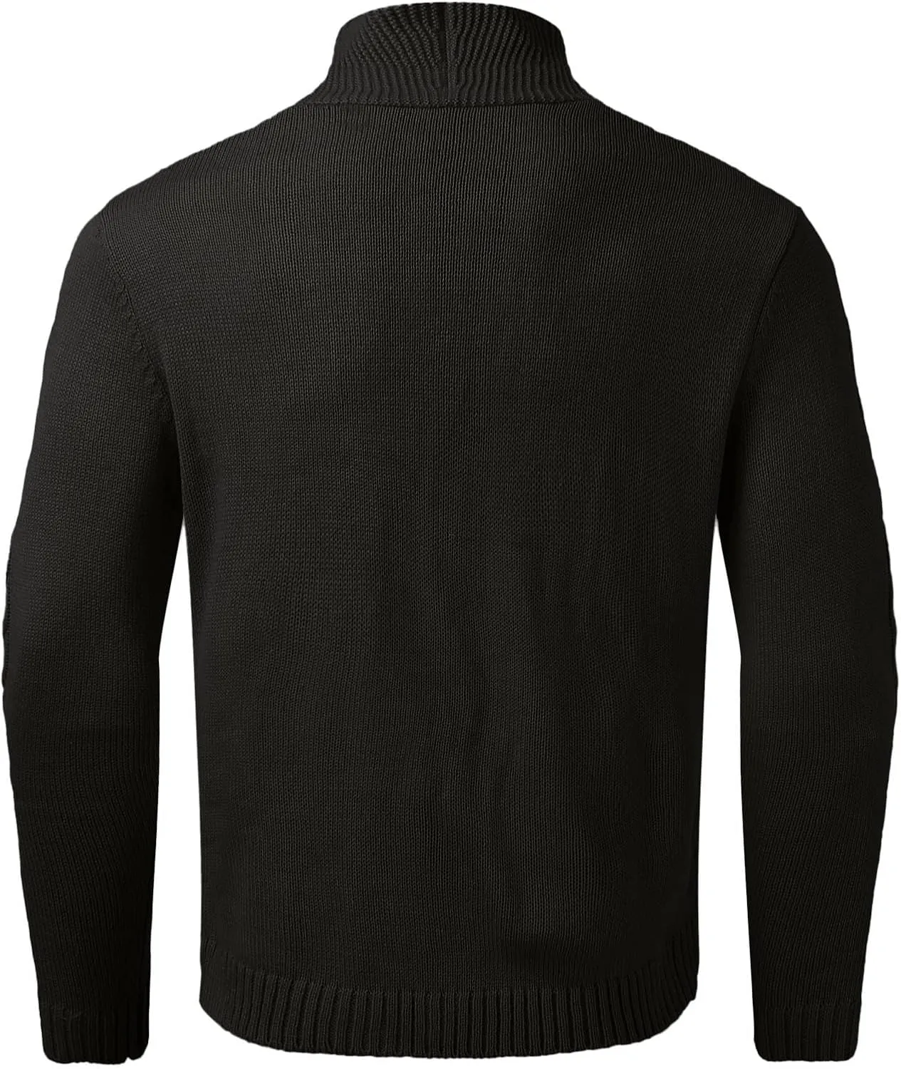 Mens Cable Knit Cardigan Sweater Shawl Loose Fit Long Sleeve Casual Cardigans Jacket Long for Men