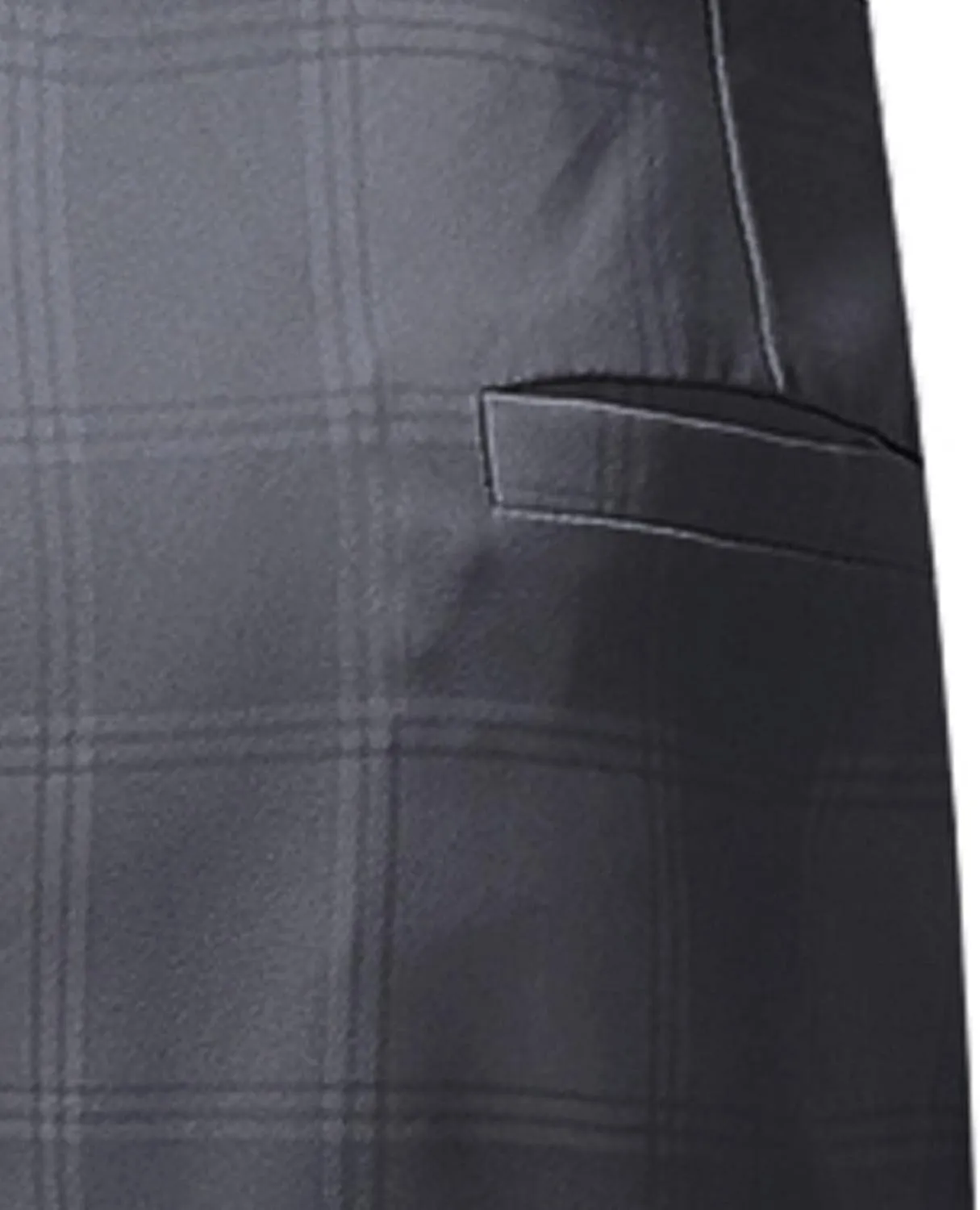 Men's Chino Pants Skinny Fit - Dress Pants Chino Pants Skinny Fit Long Pants Casual Business Plaid Golf Pants