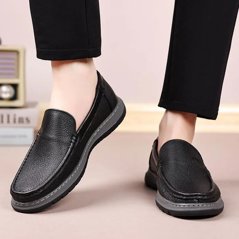 Men's Loafers Casual Slip On Shoes Soft Loafers Men Lightweight Driving Boat Shoe Casual Oxford Shoe Work Flats Sneakers Water Resistant(9)