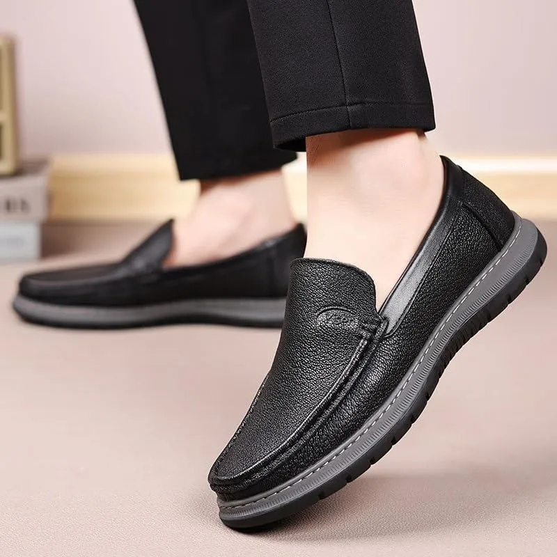 Men's Loafers Casual Slip On Shoes Soft Loafers Men Lightweight Driving Boat Shoe Casual Oxford Shoe Work Flats Sneakers Water Resistant(9)