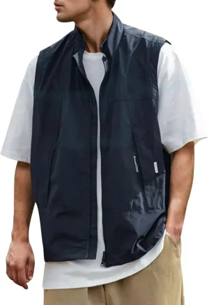 Men's Retro Pocket Outdoor Leisure Function Vest Vest Jacket Boreal Shirt