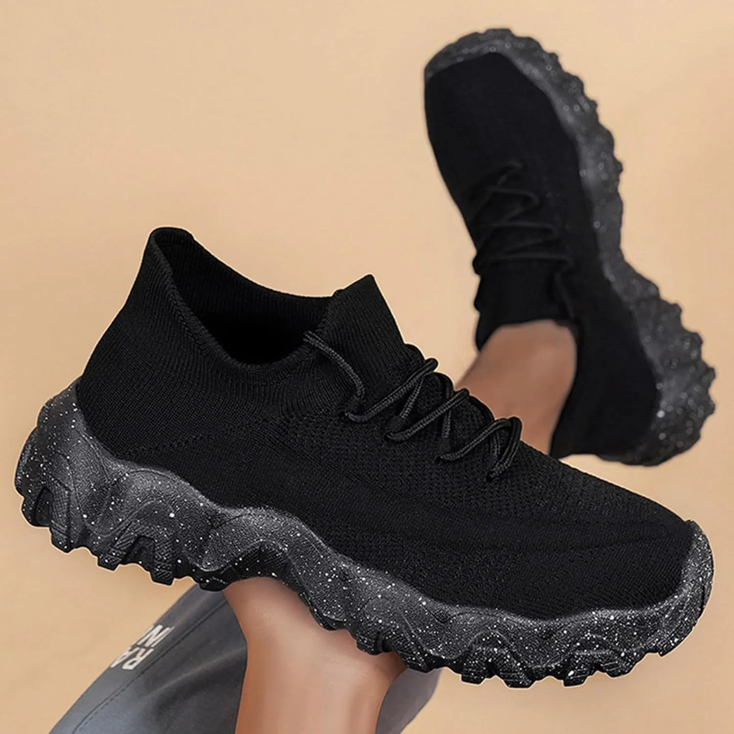 Ortho Pro Shoes for Men 2025, Ortho Pro Men's Classic Height Boosting Shoes Men's Fashion Breathable Mesh Orthopedic Sneakers