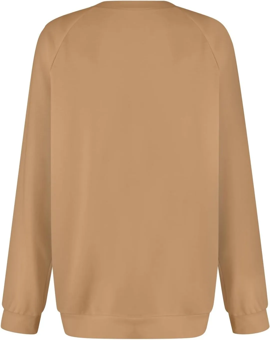 Oversized V Neck Sweatshirt Women Plus Size Plain Pullover Sweatshirts Cute Teen Long Sleeve Sweat Shirts Y2k Tops