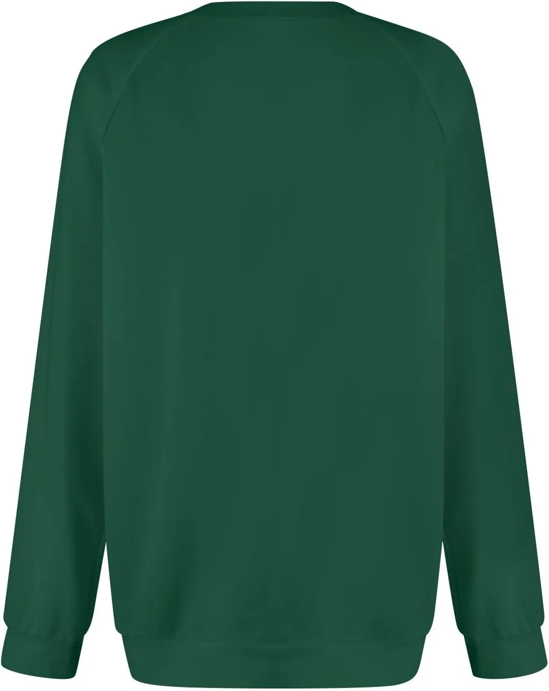 Oversized V Neck Sweatshirt Women Plus Size Plain Pullover Sweatshirts Cute Teen Long Sleeve Sweat Shirts Y2k Tops