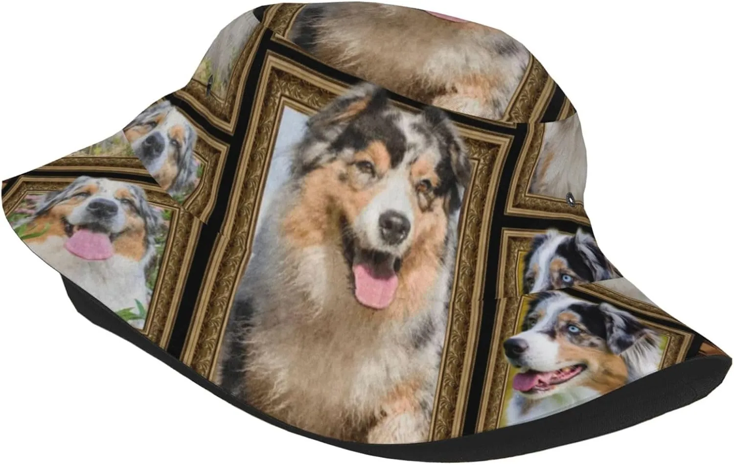 Poodle Dog Bucket Hats Unisex Foldable Sun Hat Fisherman's Cap Uv Protection