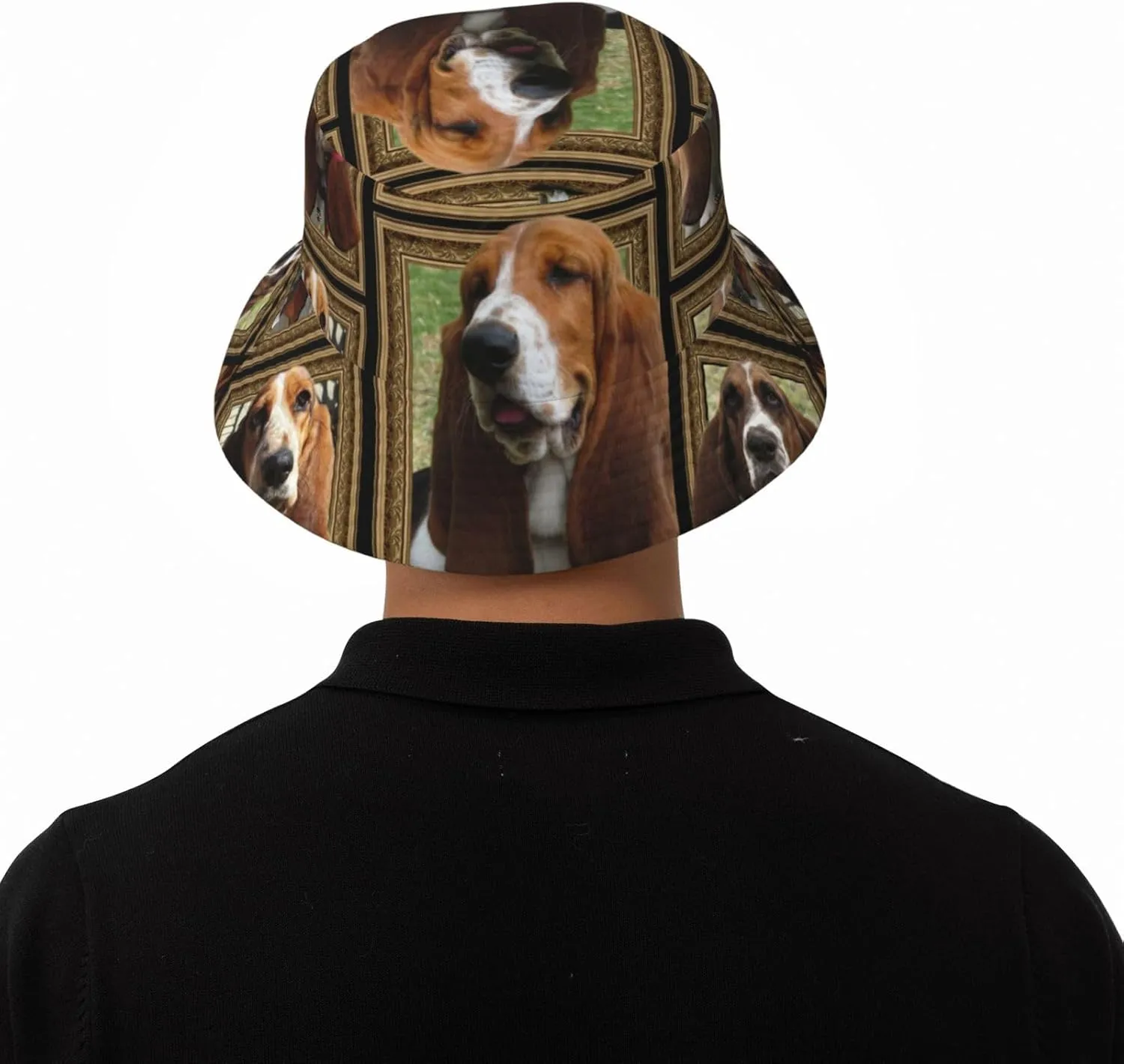 Poodle Dog Bucket Hats Unisex Foldable Sun Hat Fisherman's Cap Uv Protection