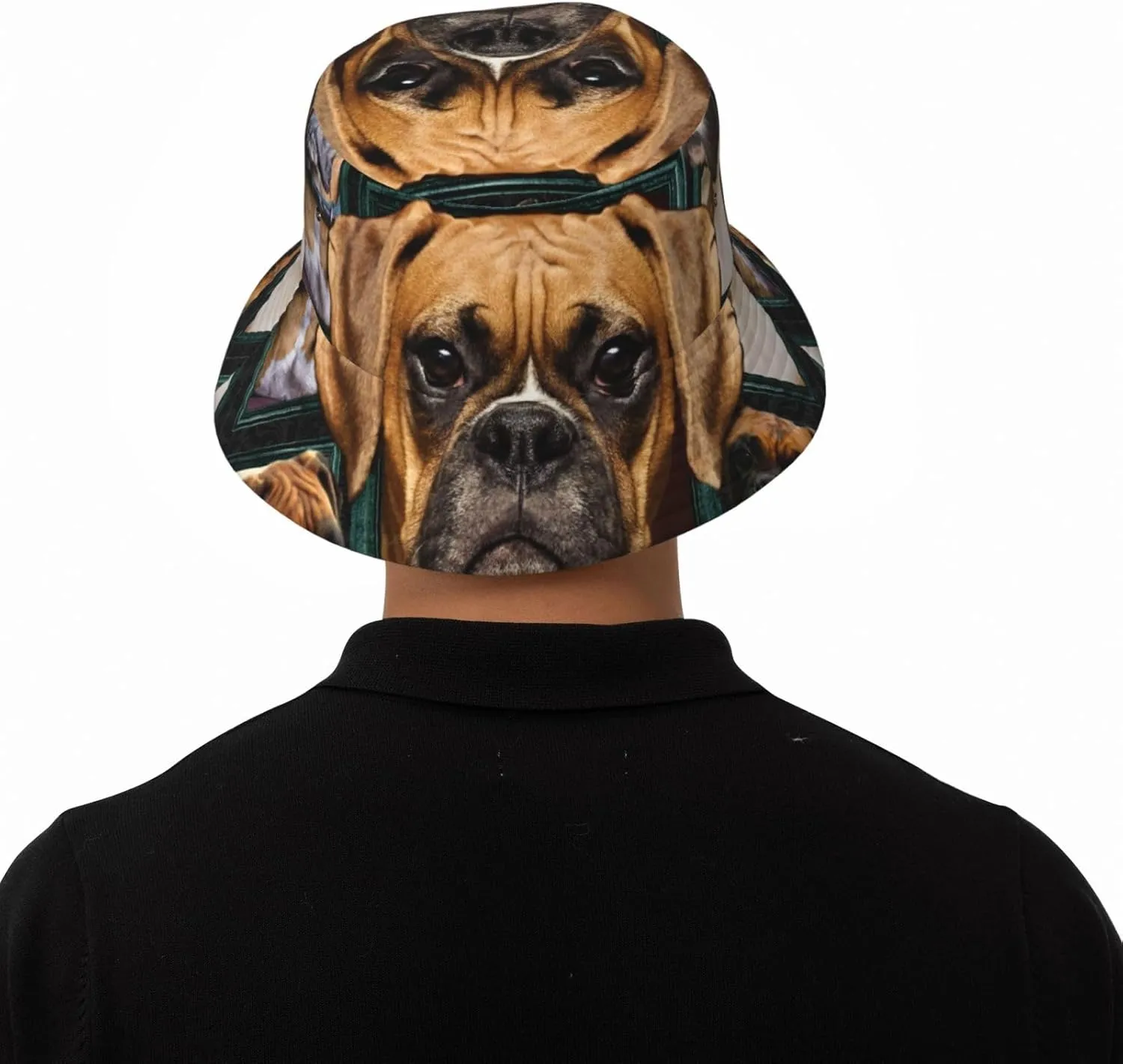 Poodle Dog Bucket Hats Unisex Foldable Sun Hat Fisherman's Cap Uv Protection