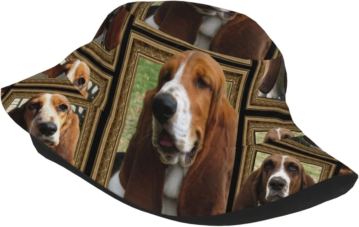 Poodle Dog Bucket Hats Unisex Foldable Sun Hat Fisherman's Cap Uv Protection