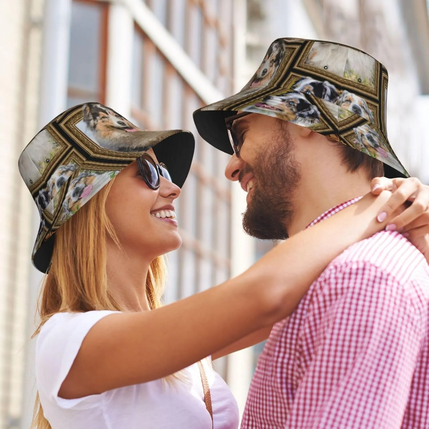 Poodle Dog Bucket Hats Unisex Foldable Sun Hat Fisherman's Cap Uv Protection