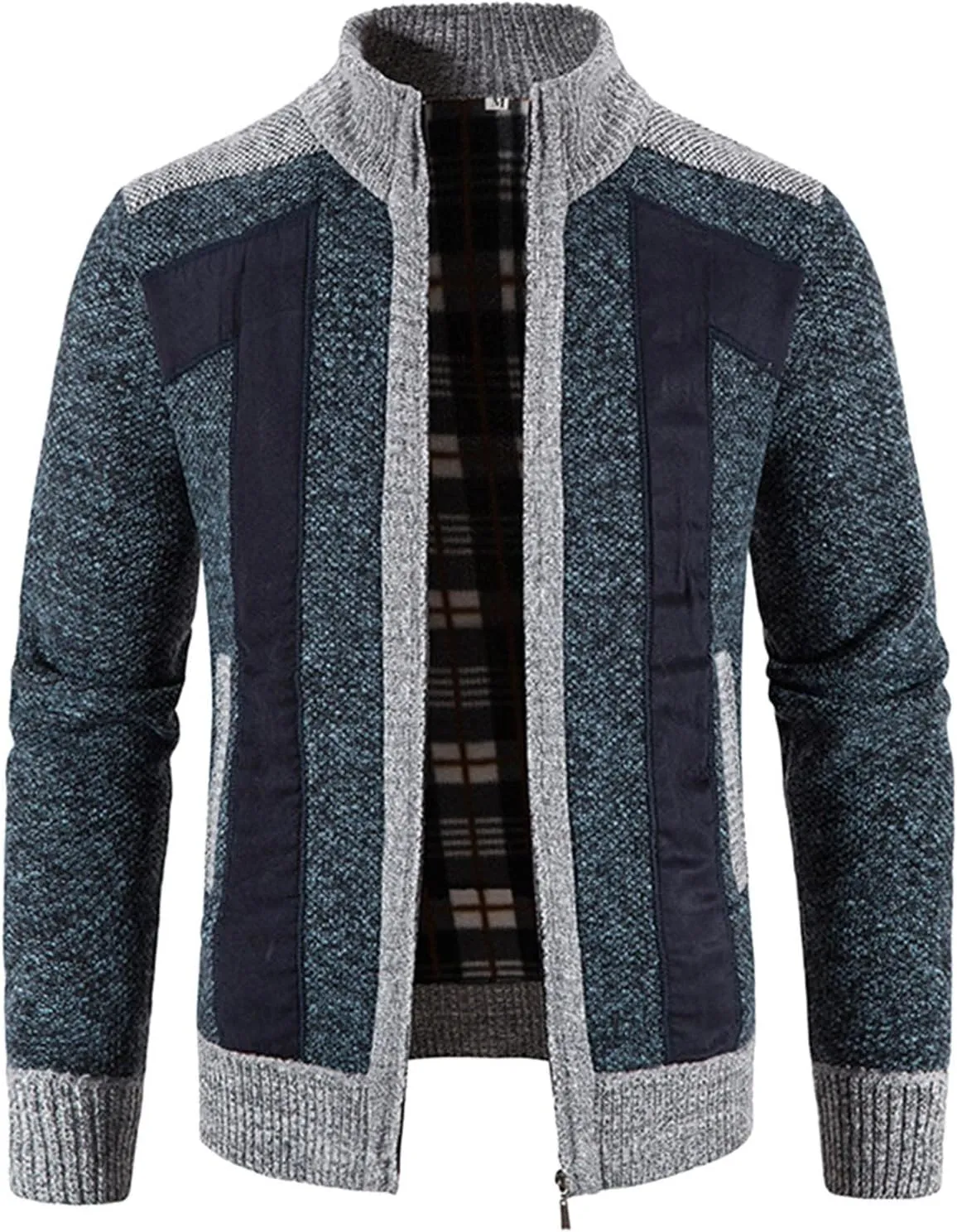 Pullover Sweaters For Men Hooded Zipper Warm Cardigan Knitted Coat Men Pullover Sweater v neck sweater Red And Mens