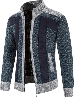 Pullover Sweaters For Men Hooded Zipper Warm Cardigan Knitted Coat Men Pullover Sweater v neck sweater Red And Mens