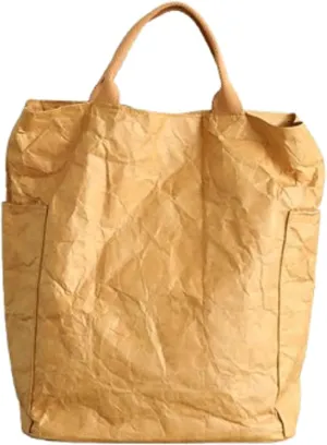 PVC Tote Bag Women Slouchy Kraft Paper Hobo Bags Satchels Crescent Shoulder Bag Crossbody Purse Top-handle Tote Handbag