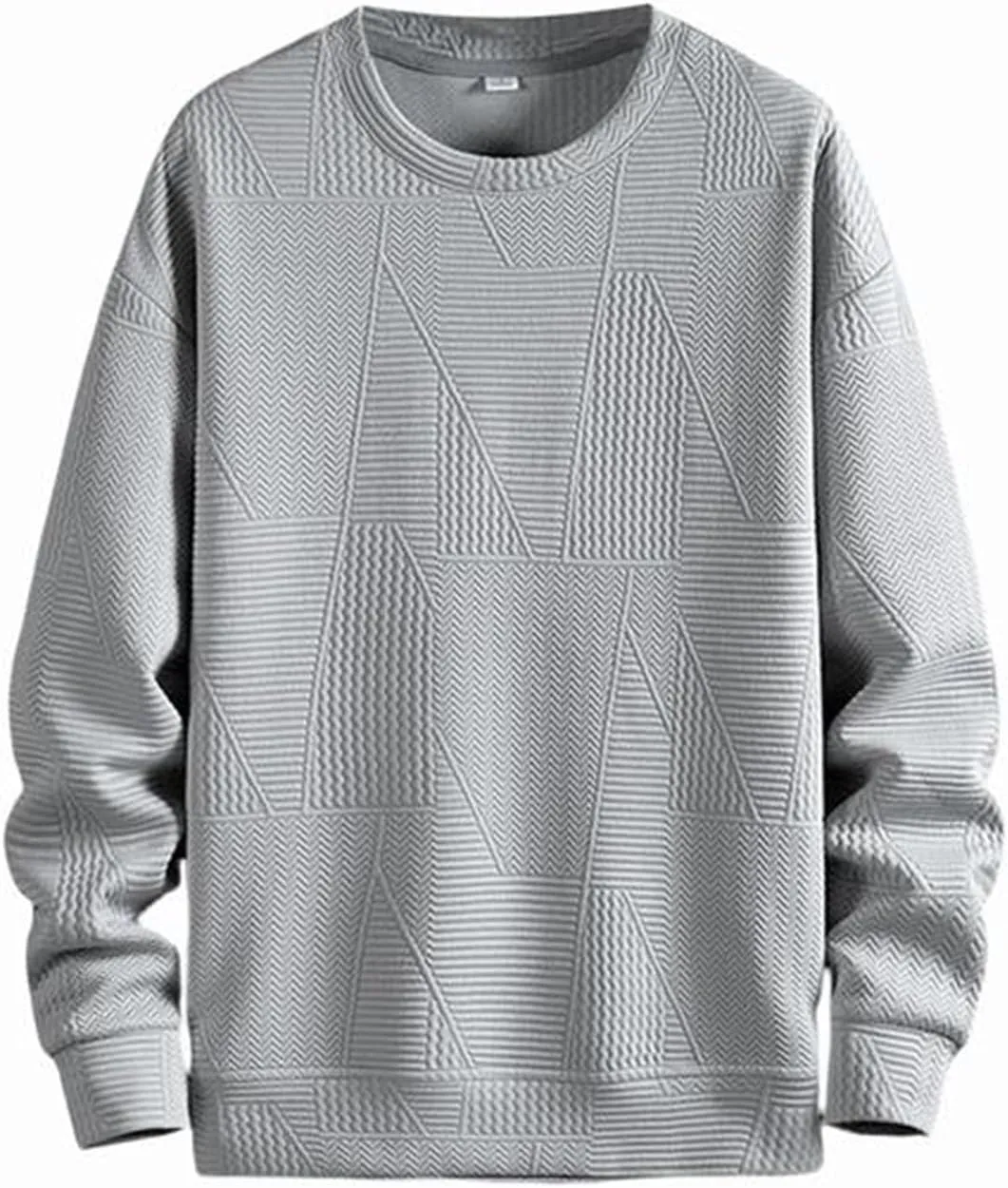 Quilted Jacket Men British Slim Tops Blouse Striped Shirt Two- Sweater Soft Fashion Top Shirt Mens Work Sweater polo