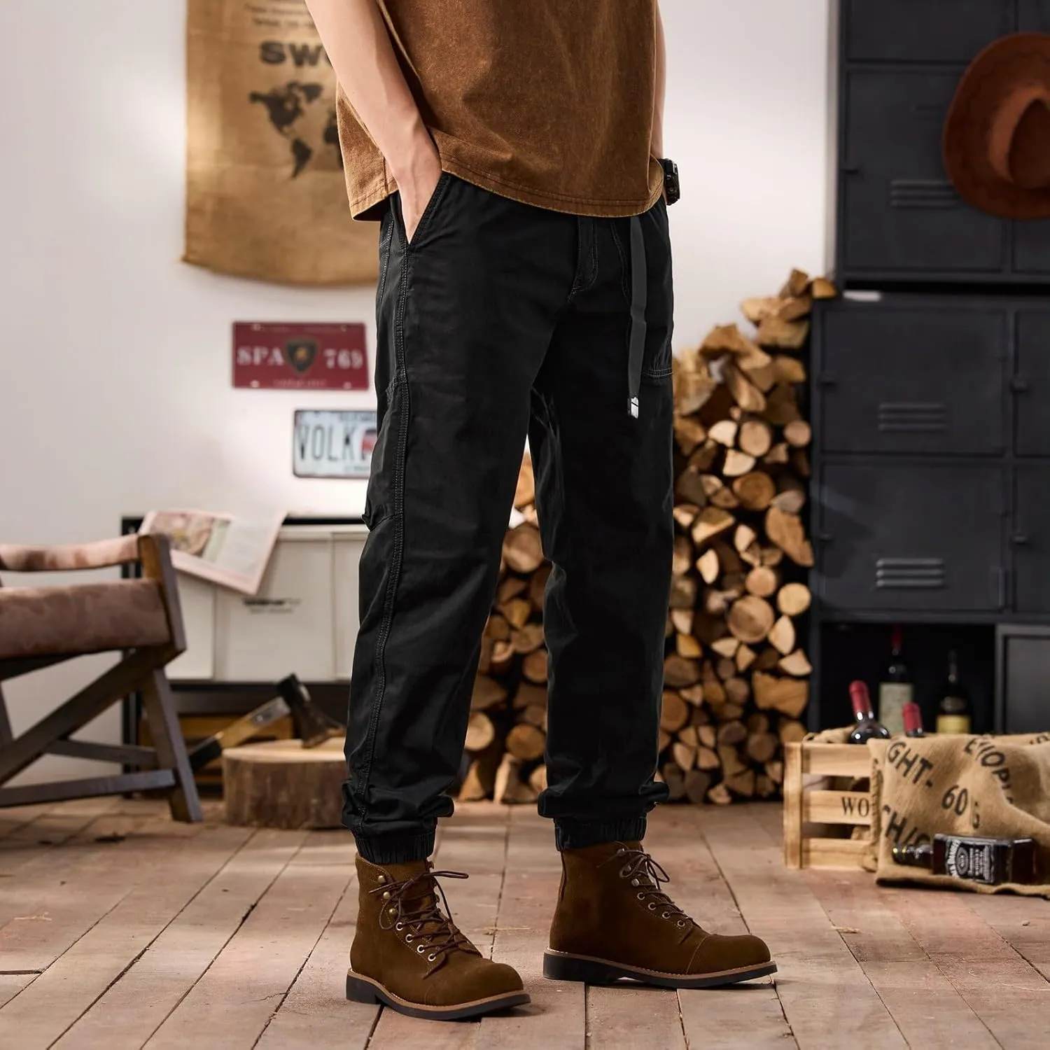 Regular Casual Pants Slim Fit Business Long Pants Men's Sports Pants Men's Cargo Pants Men's Tactical Pants Trousers