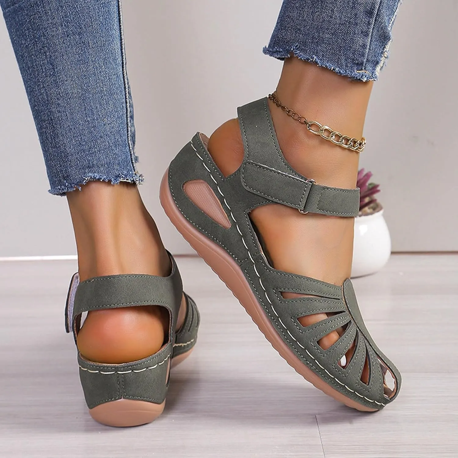 Sandals Women Dressy Summer Wedge Sandals For Womens Comfortable Platform Shoes for Women Size 8 Pool Flip Flops