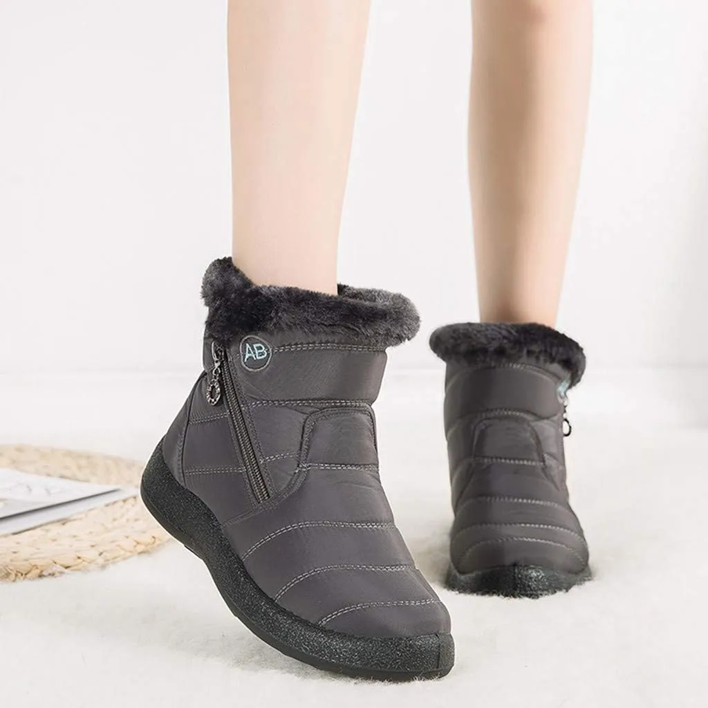 SBGMoSJ Long Winter Boots for Women Knee High Women's Waterproof Warm Plush Lined Outdoor Snow Ankle Boots Women's Boots Winter Size 15 Size 11 Snowboarding Boots Waterproof Womens Boots Cute