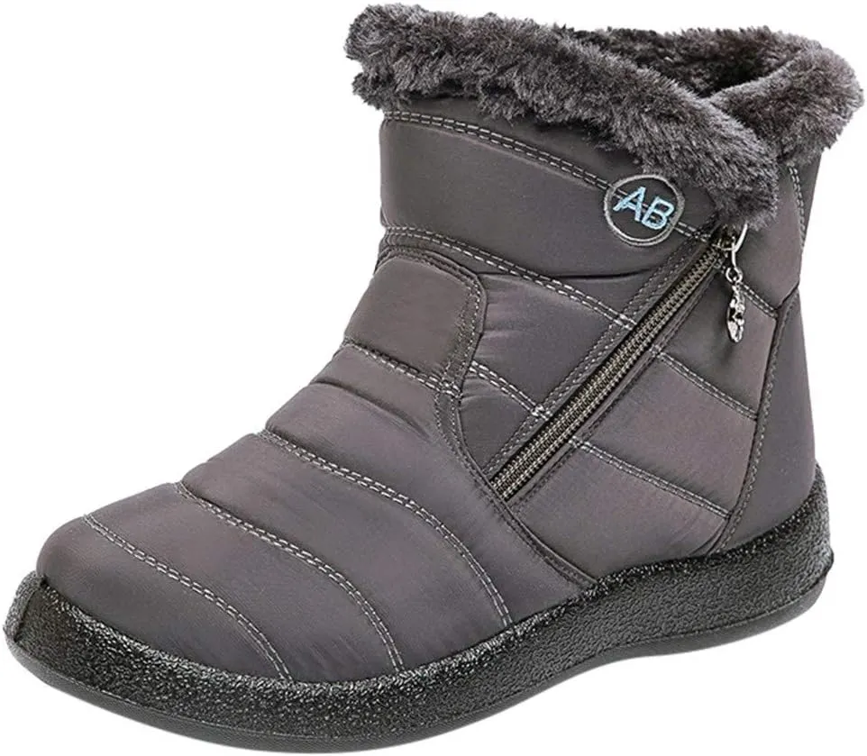 SBGMoSJ Long Winter Boots for Women Knee High Women's Waterproof Warm Plush Lined Outdoor Snow Ankle Boots Women's Boots Winter Size 15 Size 11 Snowboarding Boots Waterproof Womens Boots Cute