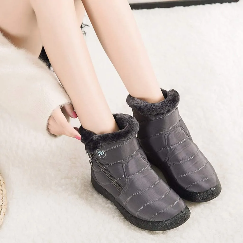 SBGMoSJ Long Winter Boots for Women Knee High Women's Waterproof Warm Plush Lined Outdoor Snow Ankle Boots Women's Boots Winter Size 15 Size 11 Snowboarding Boots Waterproof Womens Boots Cute