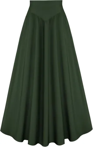 Scarlet Darkness Maxi Skirts for Women Renaissance Skirt High Waist Black Long Skirt